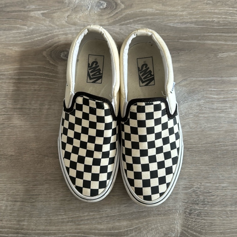 Classic vans checkered shoes